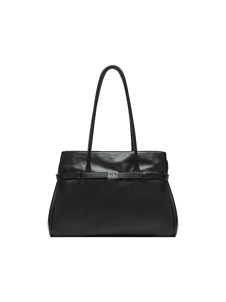 LIEBESKIND BERLIN Ledertasche - Henkeltasche NORI Large schwarz damen